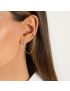 Delicate Gold Chain Cuff Earring