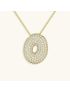 Radiant Initial Pendant Necklace