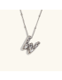 Airy Letter - Gold Initial Necklace