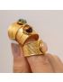 Solara Gemstone Gold Ring