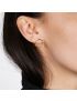 Celestial Circle Gold Earrings