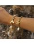 Nautica Charm Pearl Bracelet