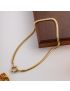 Seraphina Snake Chain Gold Necklace