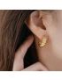 Twisted Elegance Hoop Earrings
