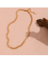 Laurel Leaf Gold Necklace