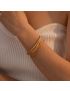Harmony Gold Cuff Bracelet