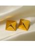 Arden Pyramid Stud Earrings