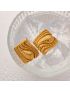 Aurora Statement Gold Earrings