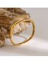 Lustrous Gold Bangle