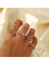 Celesta Dual Row Ring