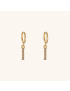 Aimee Initial Earrings