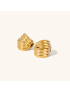 Serena Spiral Hoop Earrings