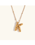 Airy Letter - Gold Initial Necklace