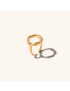 Sculpted Wave Gold Ring