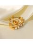 Eloise Pearl Hoop Earrings