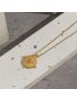 Solara Sunburst Gold Necklace