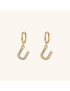 Aimee Initial Earrings