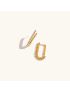 Celeste Sparkling Hoop Earrings