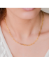Siena Paperclip Gold Necklace
