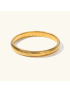 Radiance Coil Gold Bracelet