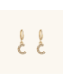 Aimee Initial Earrings