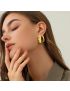 Luxe Allure - Minimalist Geometric Stud Earrings