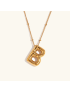 Airy Letter - Gold Initial Necklace