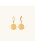 Seraphine Serpent Coin Earrings