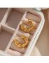 Mila Twisted Hoop Earrings