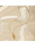 Rosella Gold Rose Necklace