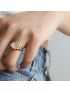 Luna Mother of Pearl Ring