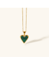 Blythe Heart Pendant - Gold Necklace