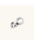 Luna Flat Huggie Earrings