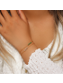 Lira Teardrop - Diamond Gold Bracelet