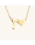Heartfelt Initial - Gold Letter Necklace