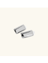 Polished Minimalist Rectangle Earrings