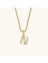 Celeste Initial Diamond Necklace
