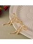 Bow Cascade Crystal Earrings