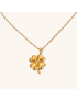 Ella Clover Necklace - Gold Pendant