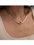 Heart Whisper - Gold Choker Necklace
