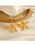 Starla Gold Starfish Drop Earrings