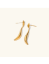 Liquid Gold Drop Earrings