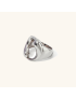 Paige Abstract Gold Ring