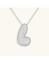 Radiant Initial Pendant Necklace