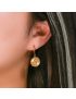 Seraphine Serpent Coin Earrings