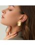 Luxe Allure - Minimalist Geometric Stud Earrings