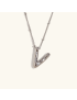 Airy Letter - Gold Initial Necklace