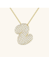 Radiant Initial Pendant Necklace