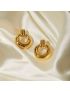 Valen Gold Knot Earrings