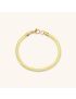 Serena Gold Herringbone Bracelet